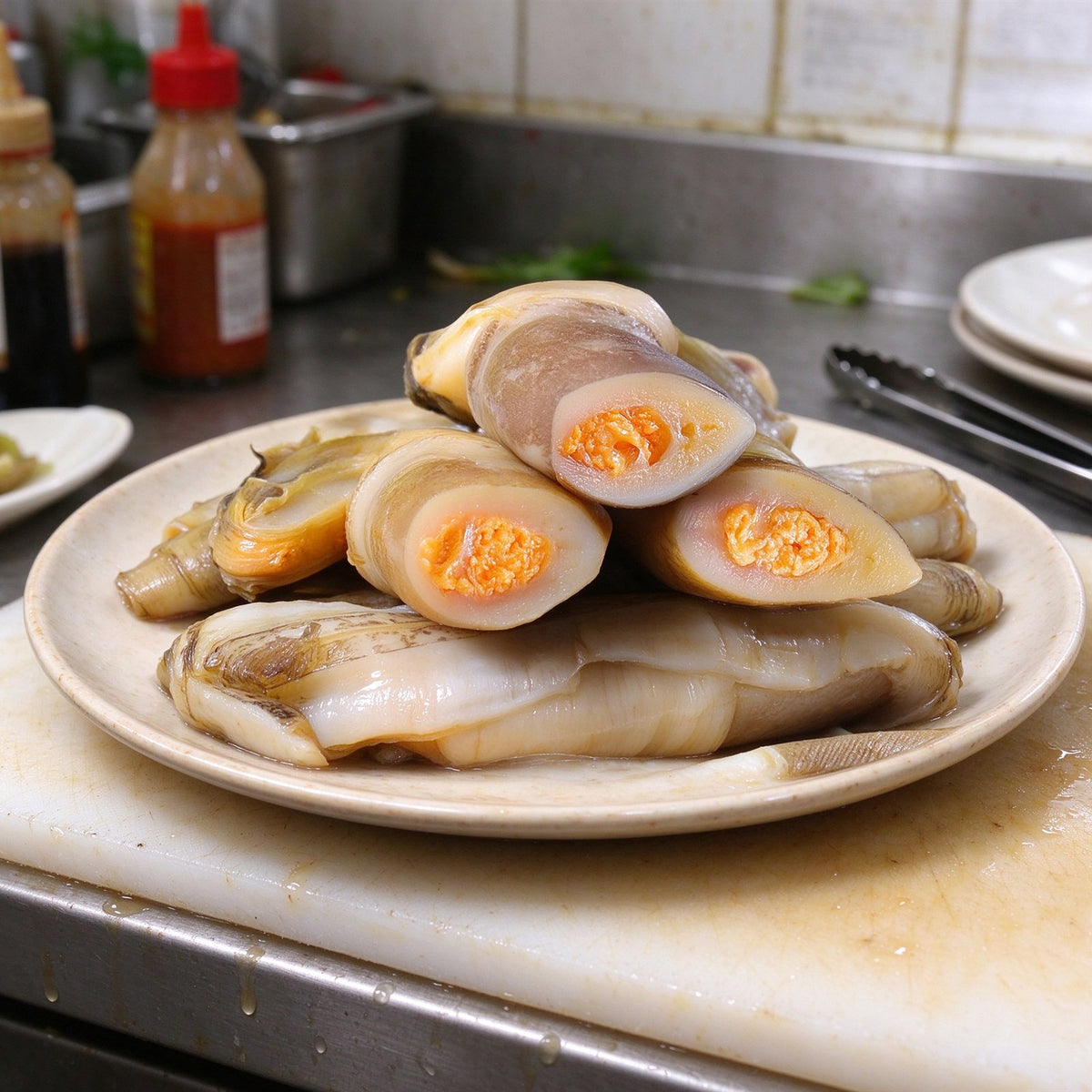 Fresh-Frozen Giant Razor Clams