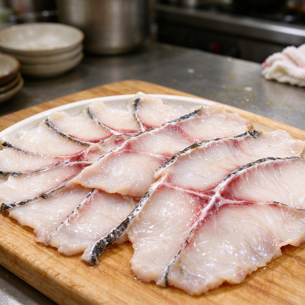 Fresh Crispy Grass Carp Slices