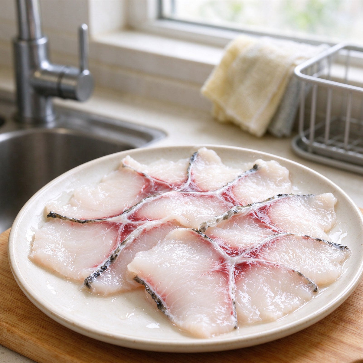Fresh Crispy Grass Carp Slices