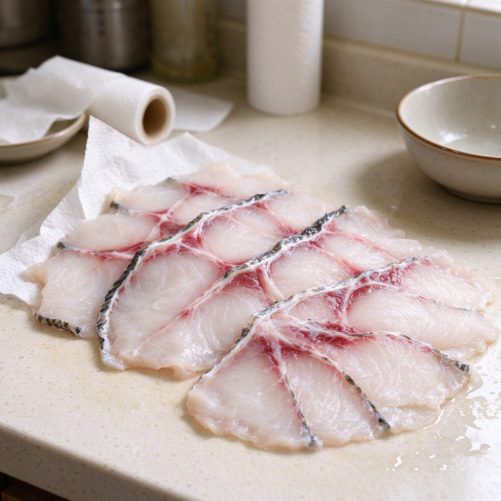 Fresh Crispy Grass Carp Slices